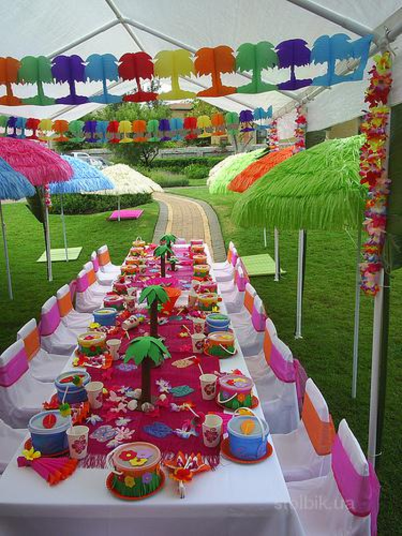 Tropical Theme Party Games