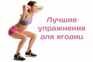 Упражнения для увеличения ягодиц в тренажерном зале